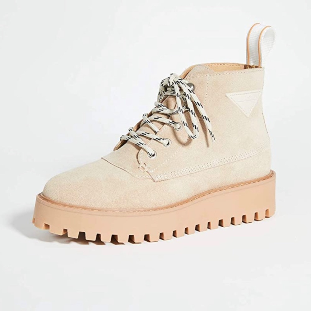 LAST Women's Rocky Boots - Beige - Size 38